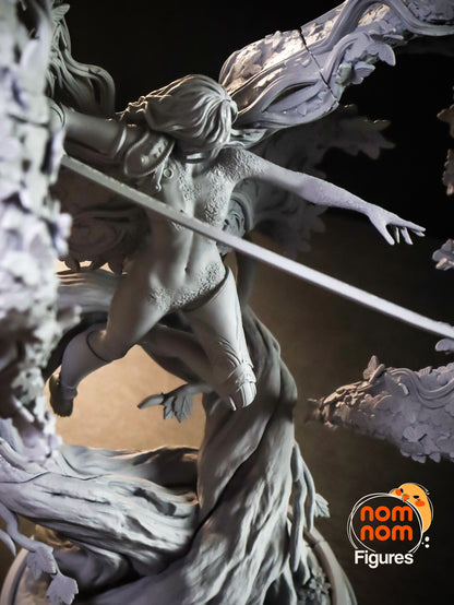 Malenia Goddess of Rot- Elden Ring 3D Print Model