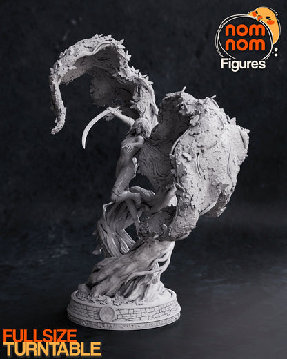 Malenia Goddess of Rot- Elden Ring 3D Print Model