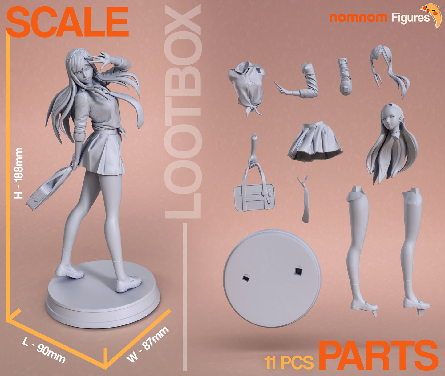 Marin Kitagawa - My Dress-up Darling 3D print model