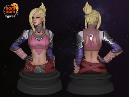 Minfilia Warde Final Fantasy XIV - Bust Version 3D Print Model