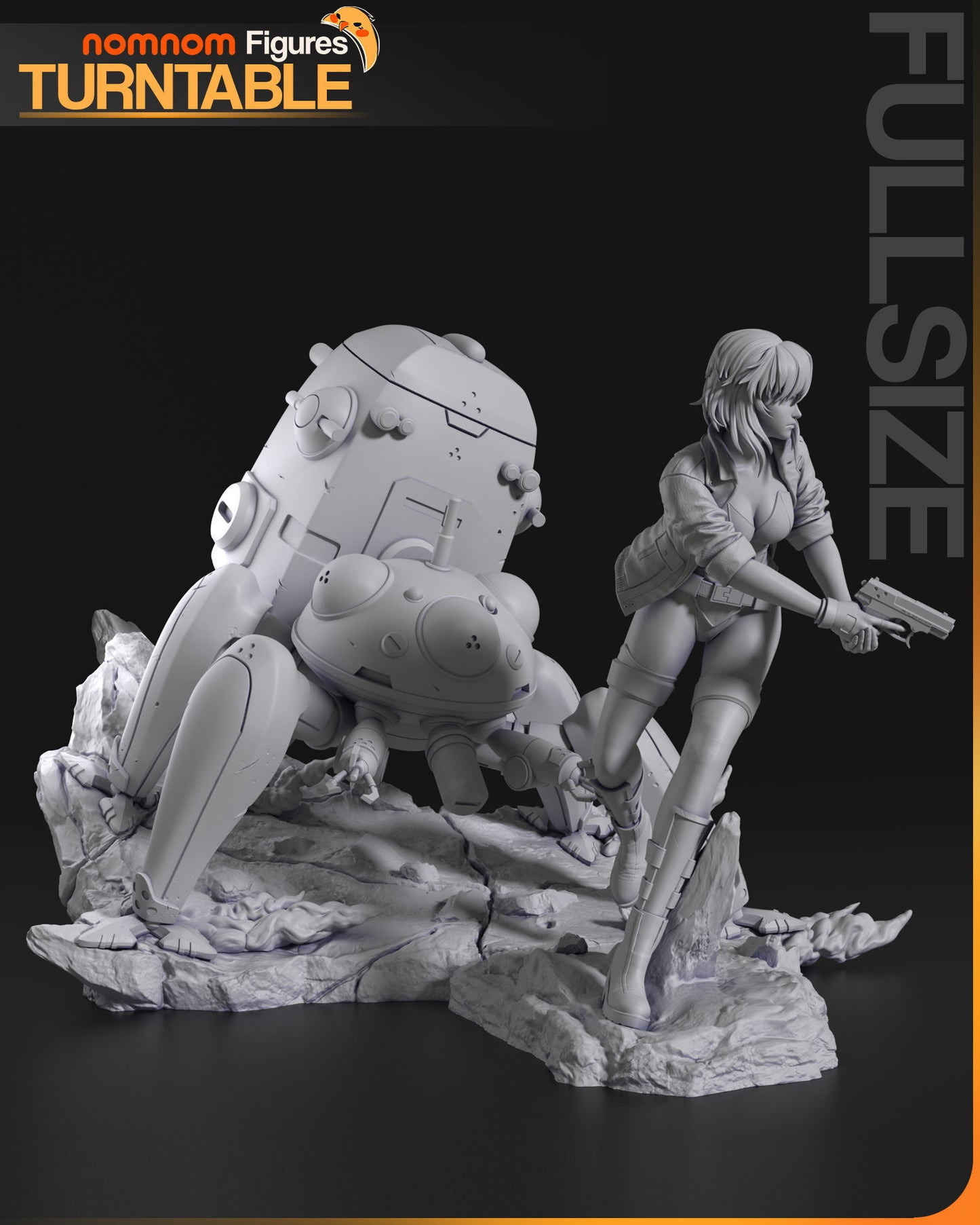 Motoko Kusanagi - Ghost in the Shell 3D Print Model