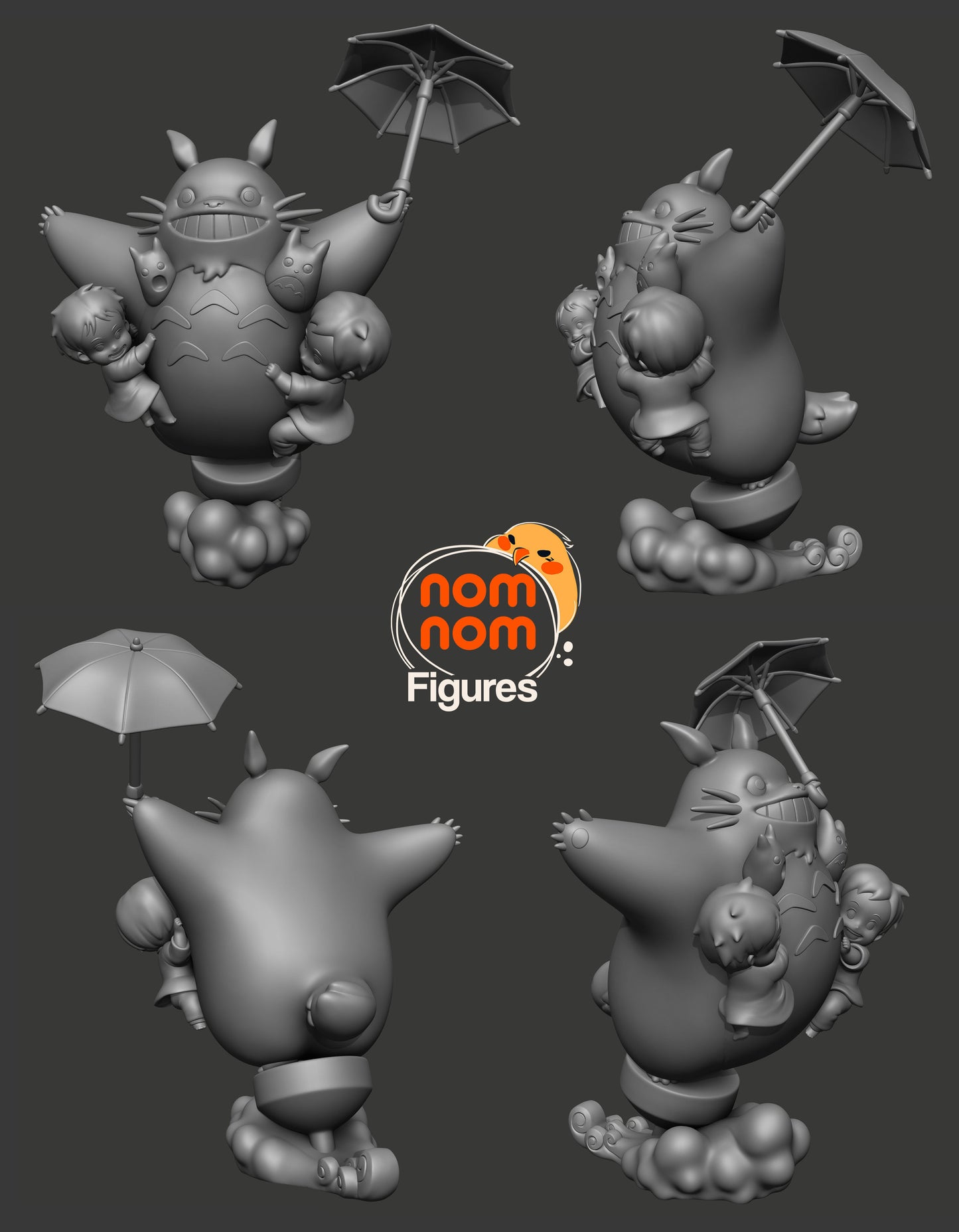 My Neighbor Totoro 3D Print Model