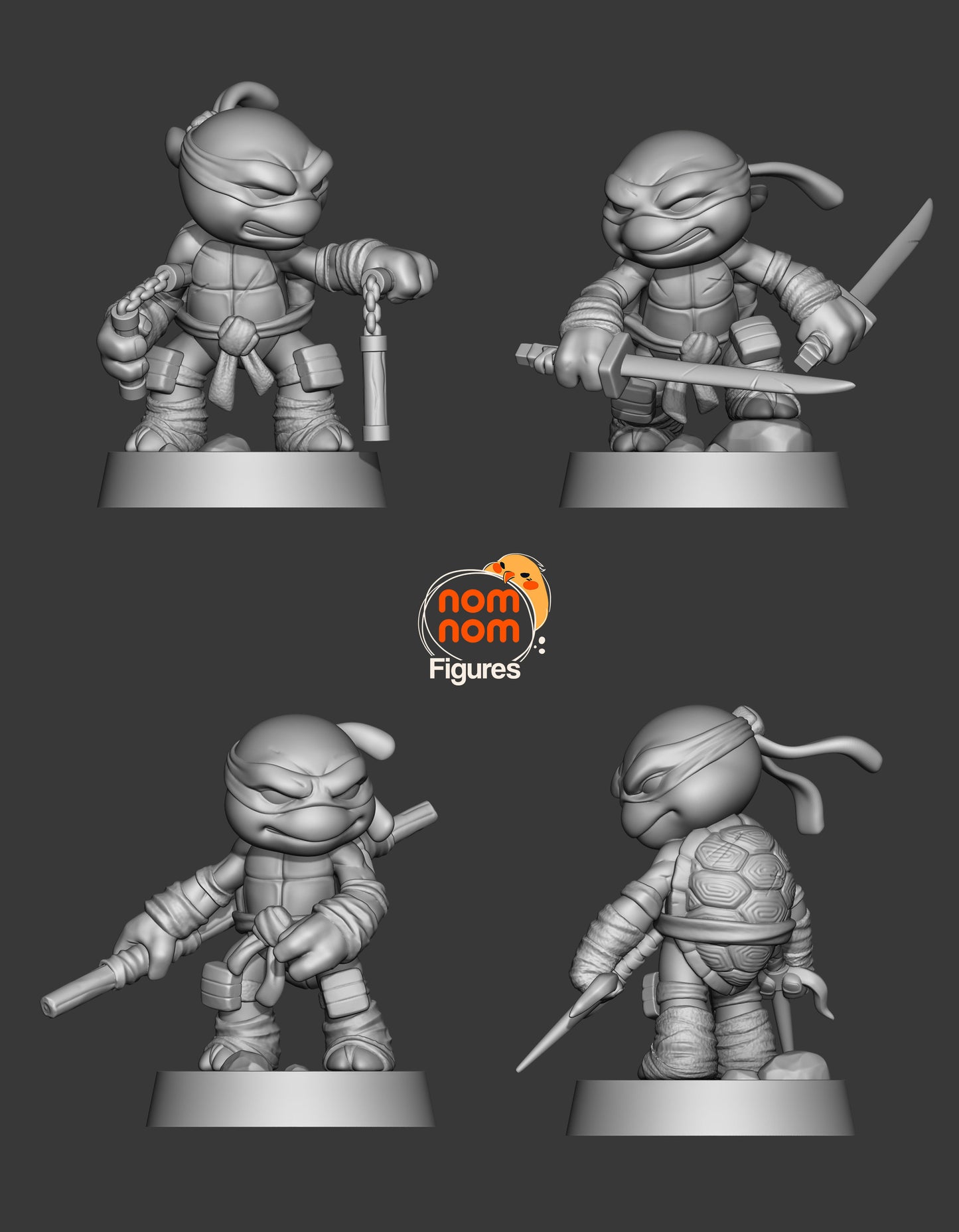 Ninja Turtles - Tmnt 3D Print Model