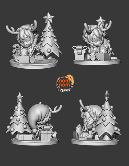 Nomi - Original Chibi Character 3D Print Model