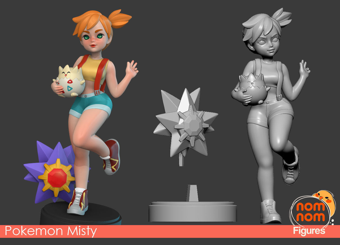 Pokemon Misty 3D Print Model