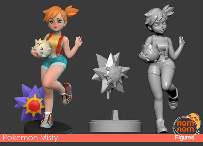 Pokemon Misty 3D Print Model