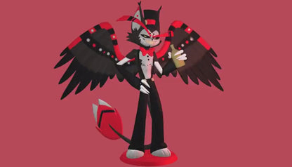 Boozing Husk from Hazbin Hotel - Collectible 3d printed statues - Perfect for Home Decor - DIY and Painted Versions