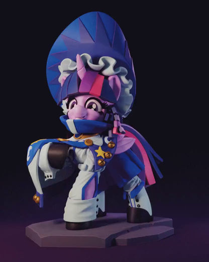 Princess Twilight Sparkle - Nightmare Time From MLP Collectible 3d printed statues - Home Decor - Custom Gift and Painted Version Available!