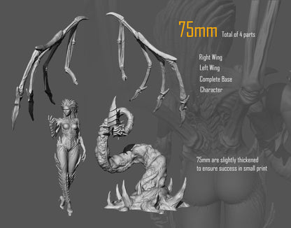 Queen of Blades - Starcraft 3D Print Model