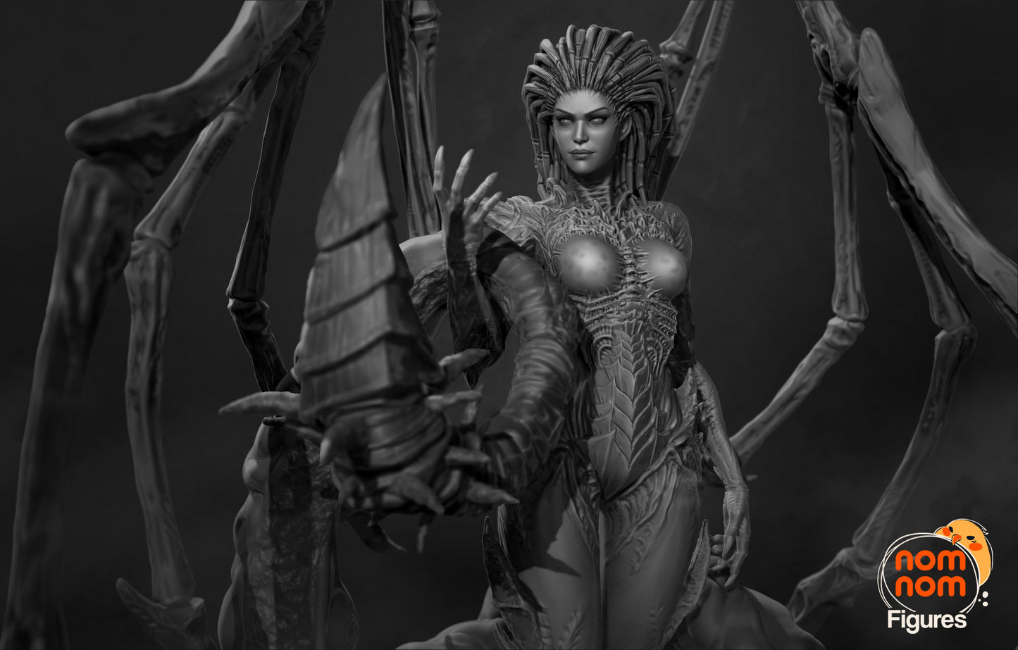 Queen of Blades - Starcraft 3D Print Model