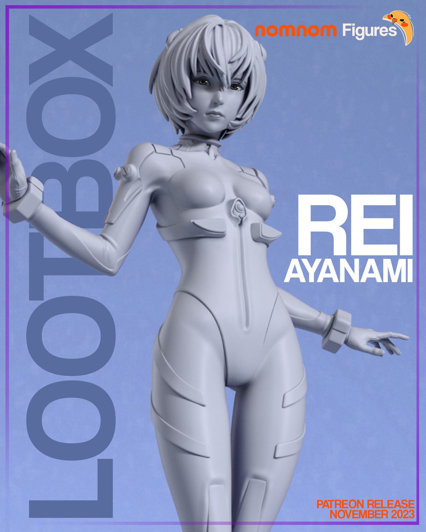 Rei Ayanami - Evangelion 3D Print Model