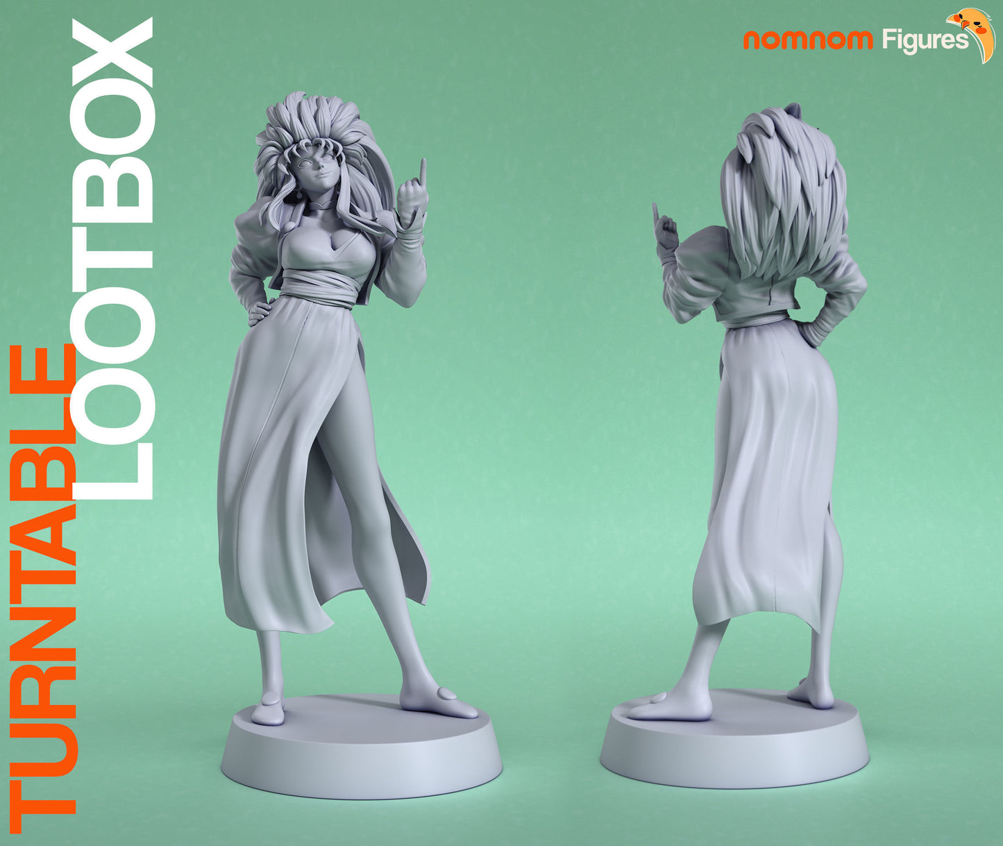 Ryoko - Tenchi Muyo 3D Print Model