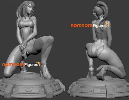 Samus Aran - Version 1 3D Print Model