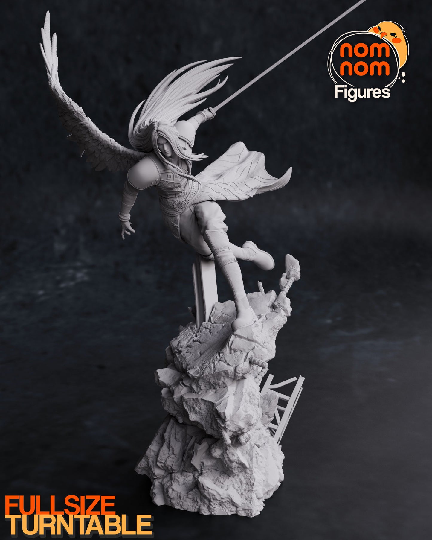 Sephiroth - Final Fantasy VII 3D Print Model