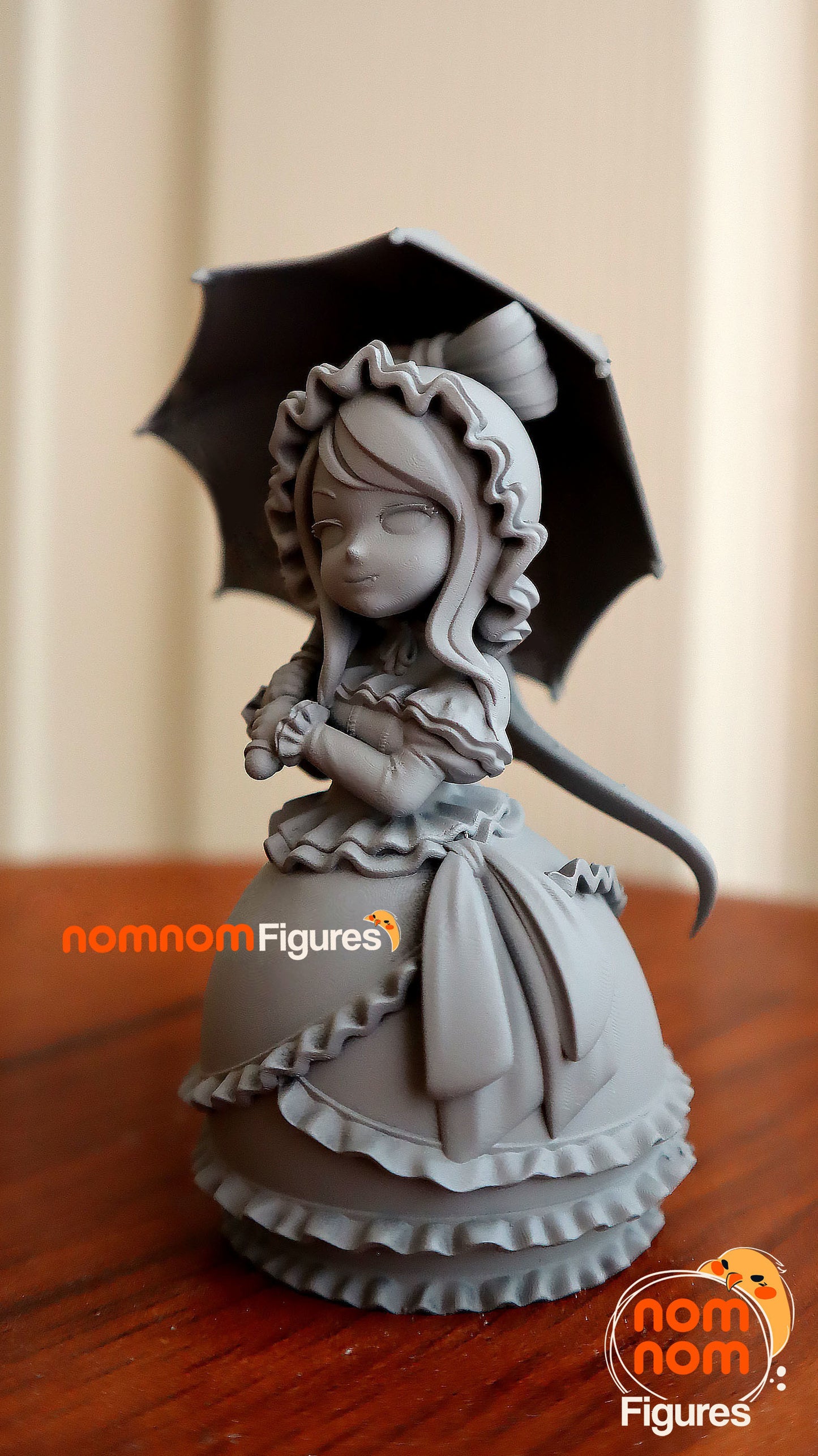 Shalltear Overlord Chibi 3D Print Model