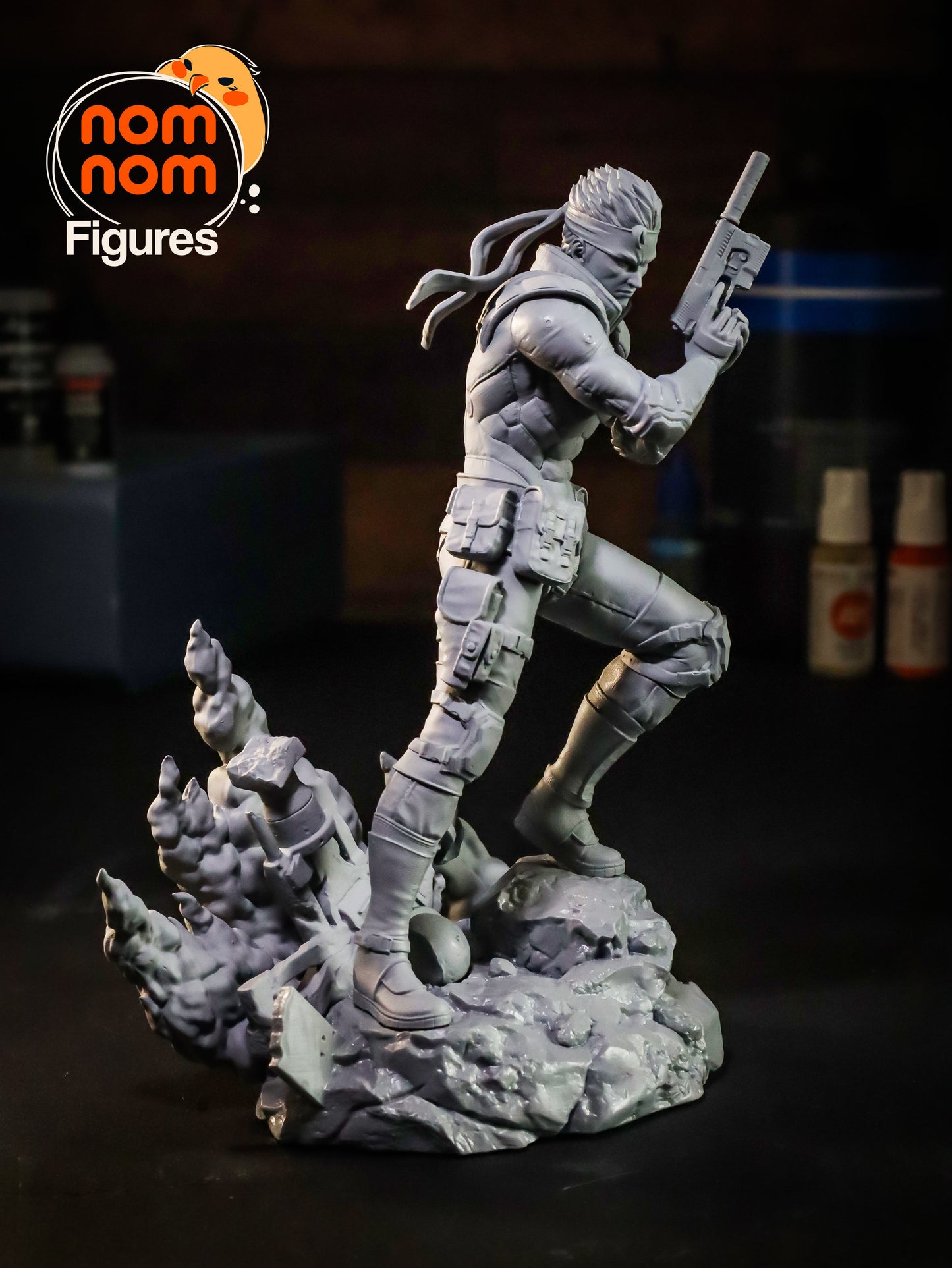 Solid Snake - Metal Gear Solid 3D Print Model