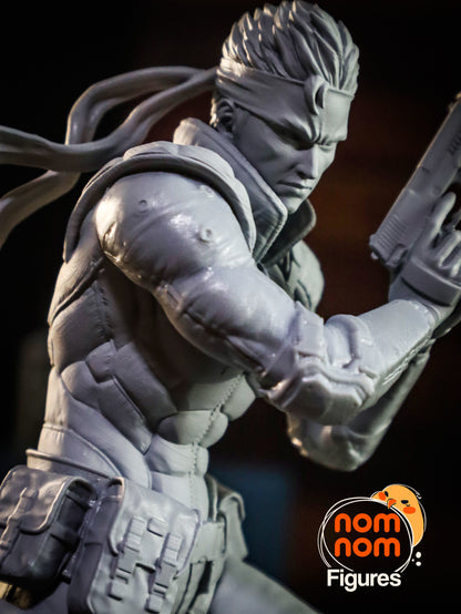 Solid Snake - Metal Gear Solid 3D Print Model