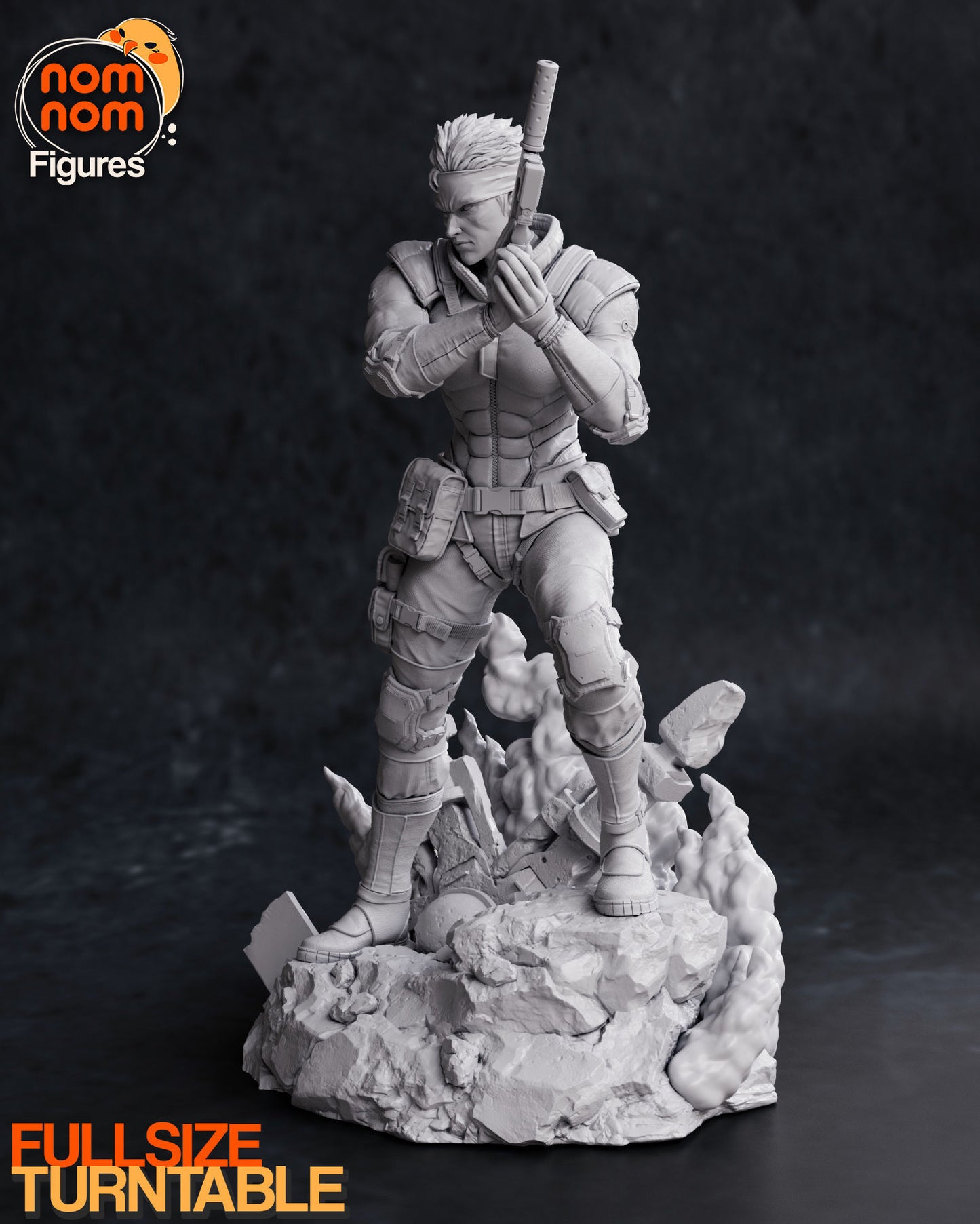 Solid Snake - Metal Gear Solid 3D Print Model