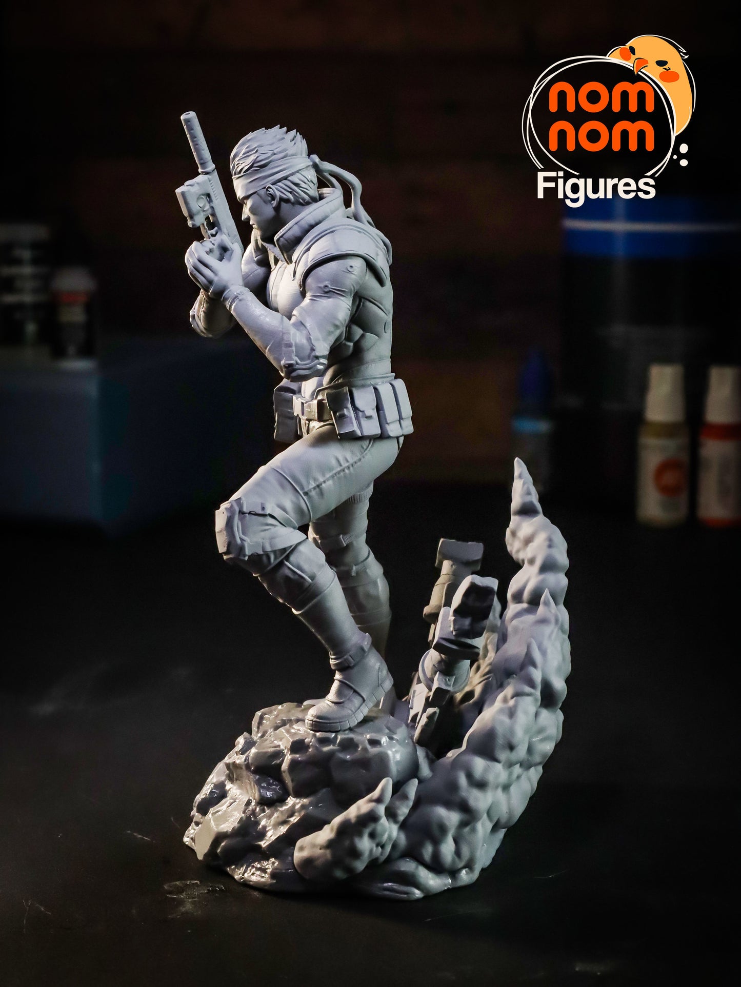 Solid Snake - Metal Gear Solid 3D Print Model