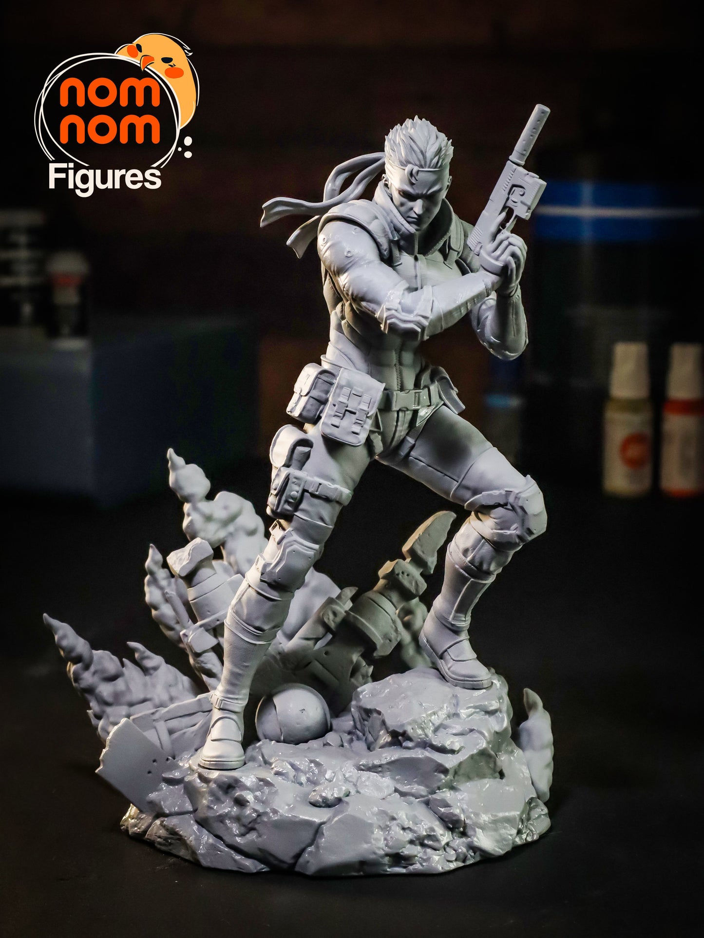 Solid Snake - Metal Gear Solid 3D Print Model