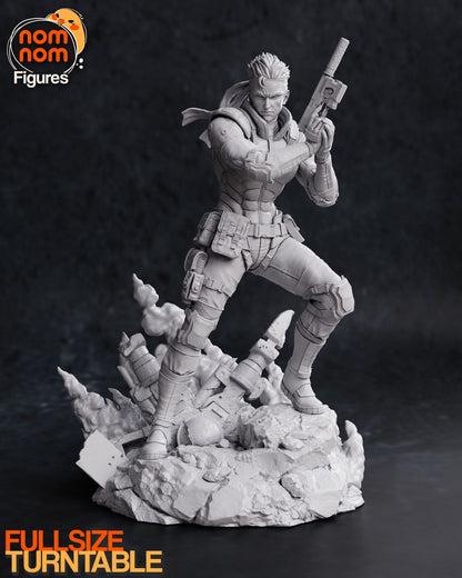 Solid Snake - Metal Gear Solid 3D Print Model