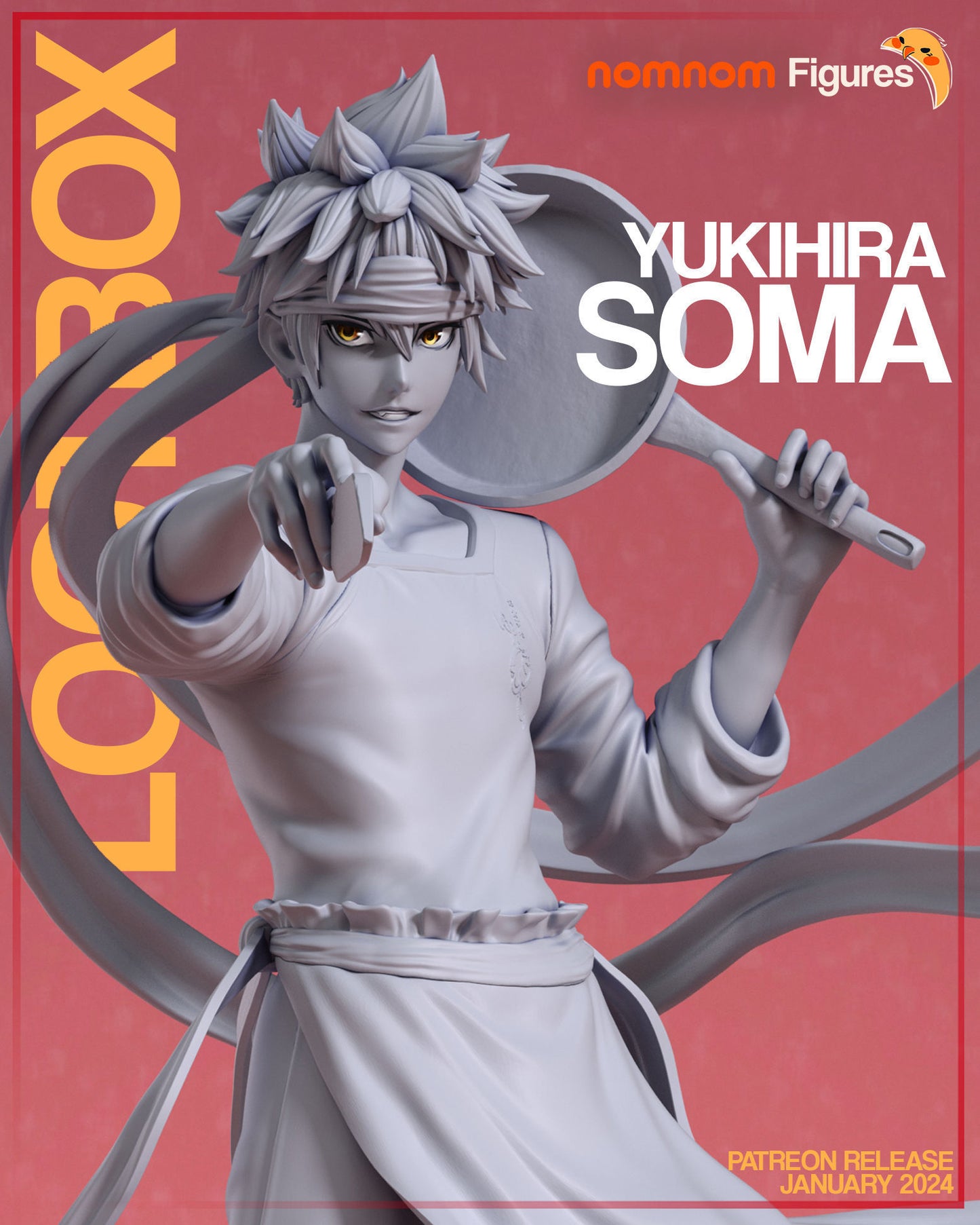 Soma Yukihira - Shokugeki No Soma 3D Print Model