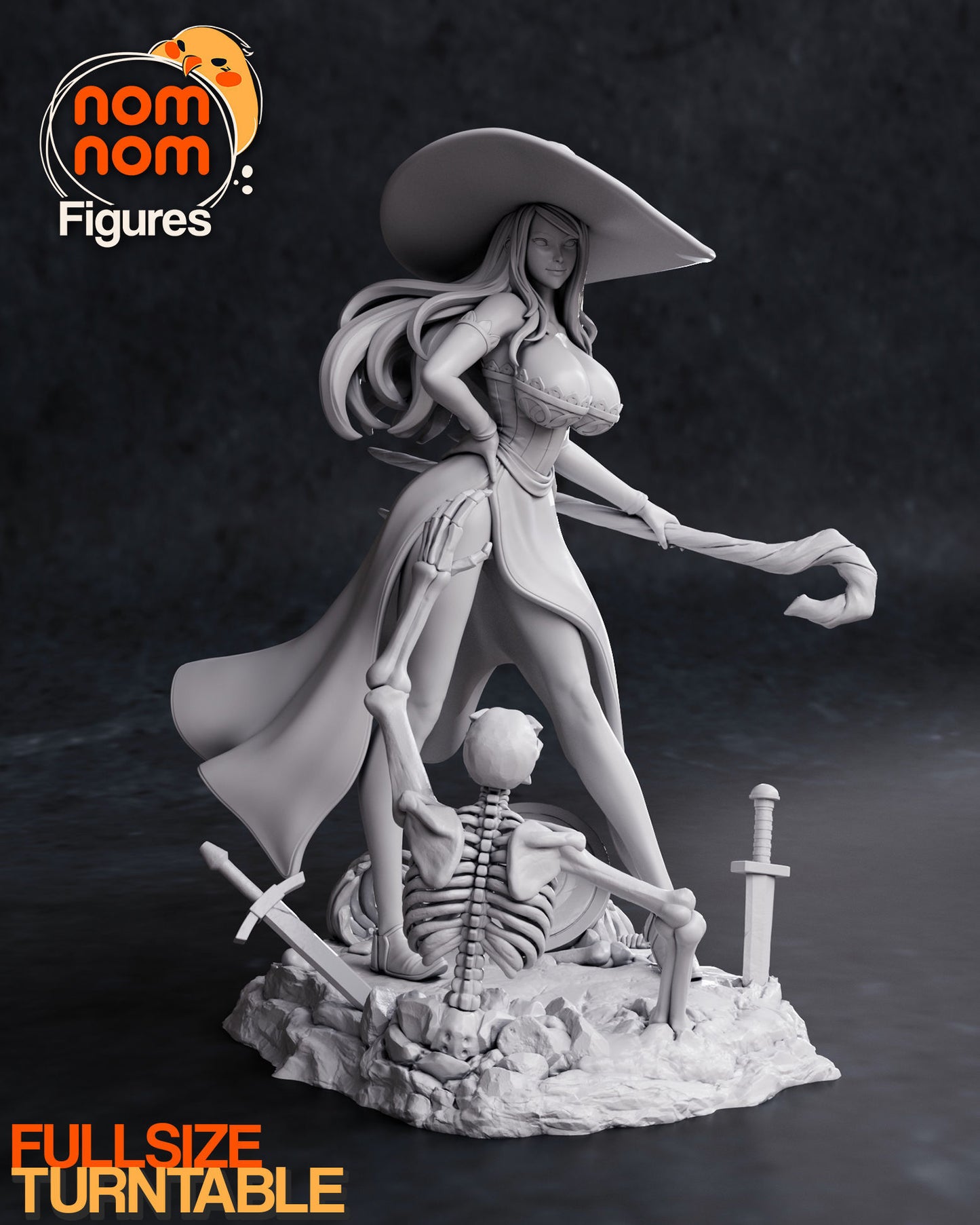 Sorceress - Dragons Crown 3D Print Model