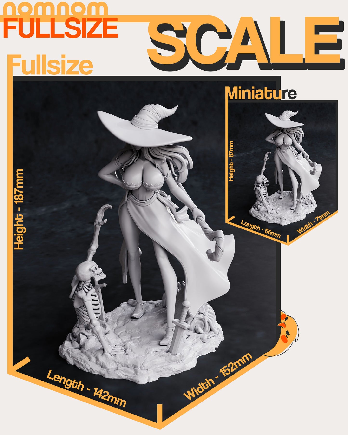 Sorceress - Dragons Crown 3D Print Model