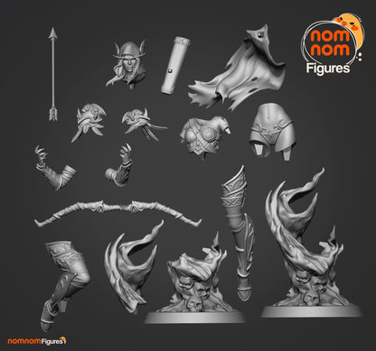 Sylvanas Windrunner - World of Warcraft 3D Print Model