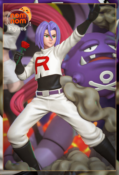 Team Rocket - Diorama Pokemon 3D Print Model