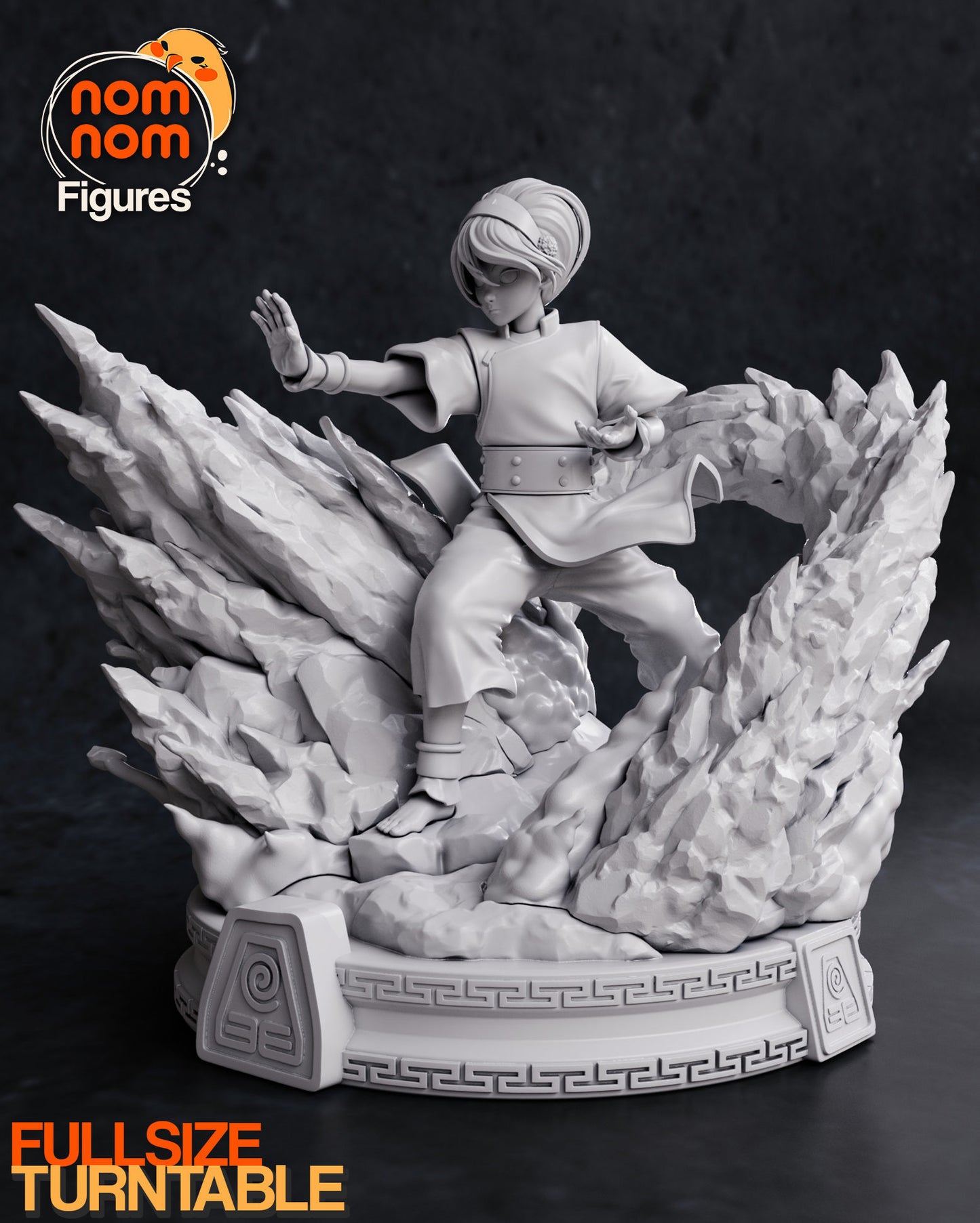 Toph Bei Fong - Avatar the Last Airbender 3D Print Model