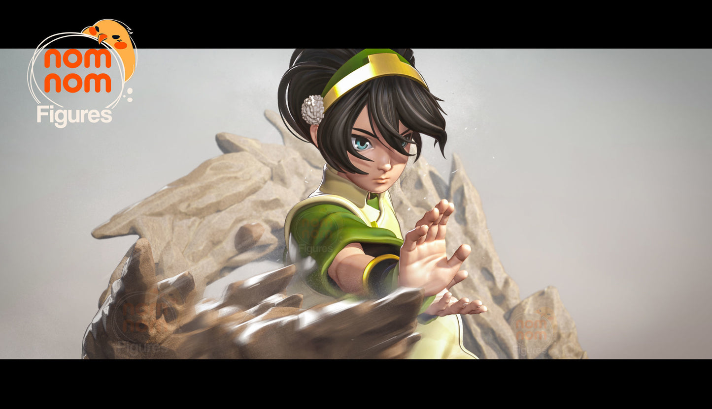 Toph Bei Fong - Avatar the Last Airbender 3D Print Model