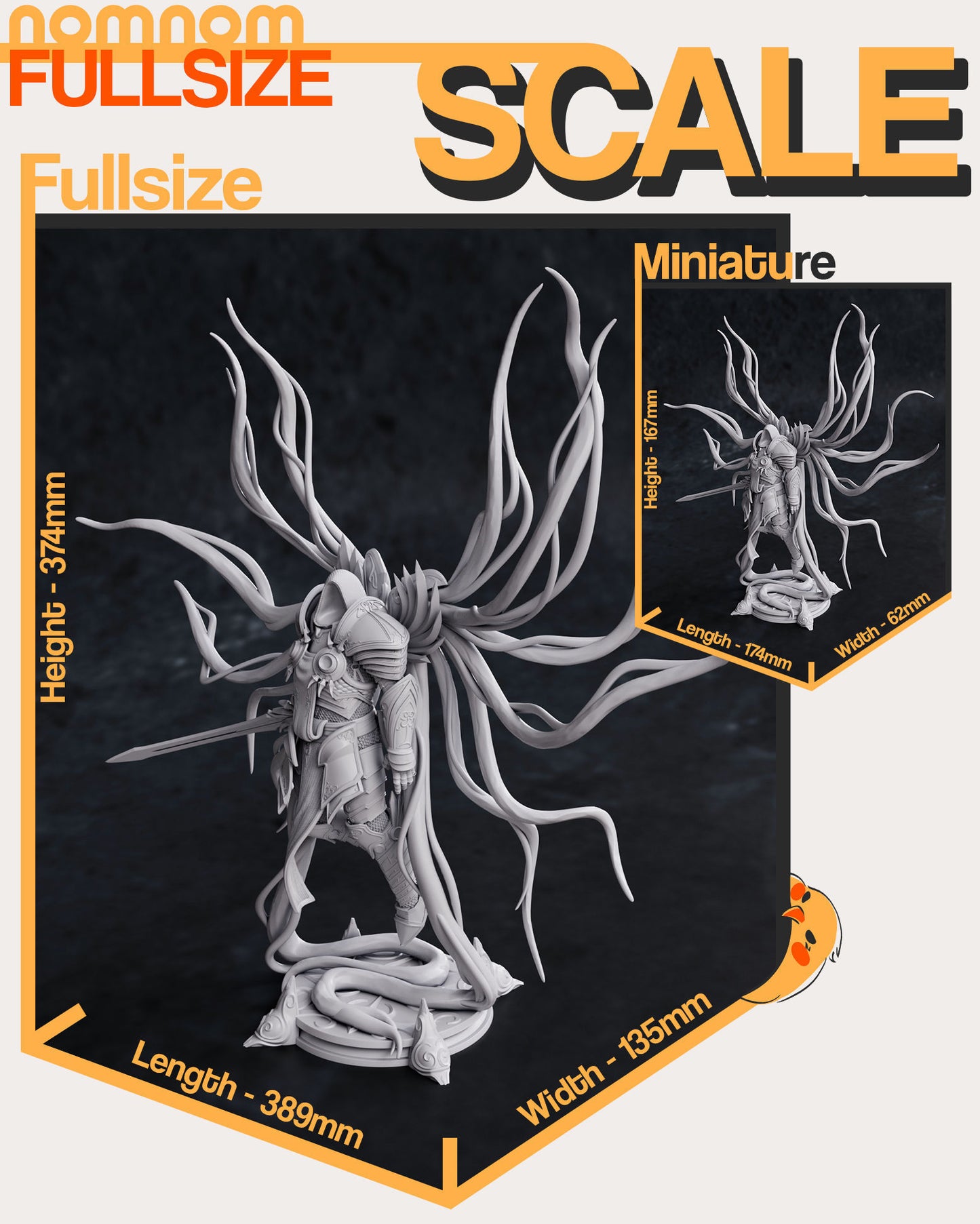 Tyrael - Diablo 3D Print Model