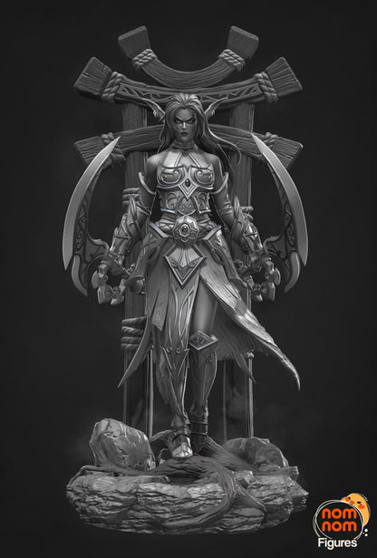 Tyrande Whisperwind - World of Warcraft 3D Print Model