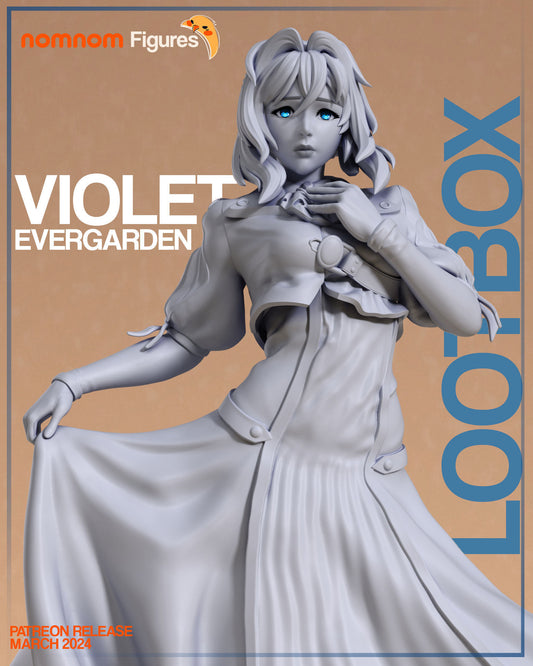 Violet Evergarden 3D Print Model