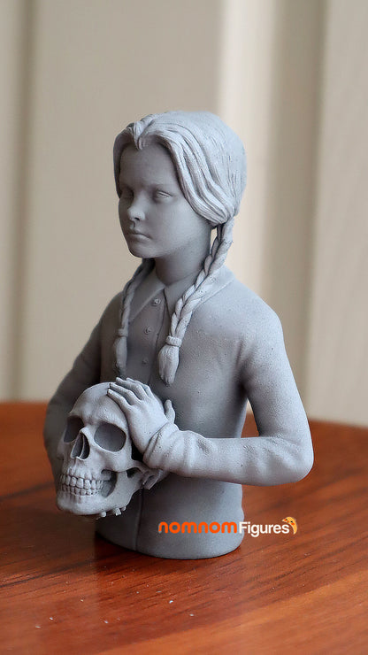 Wednesday Addams 3D Print Model