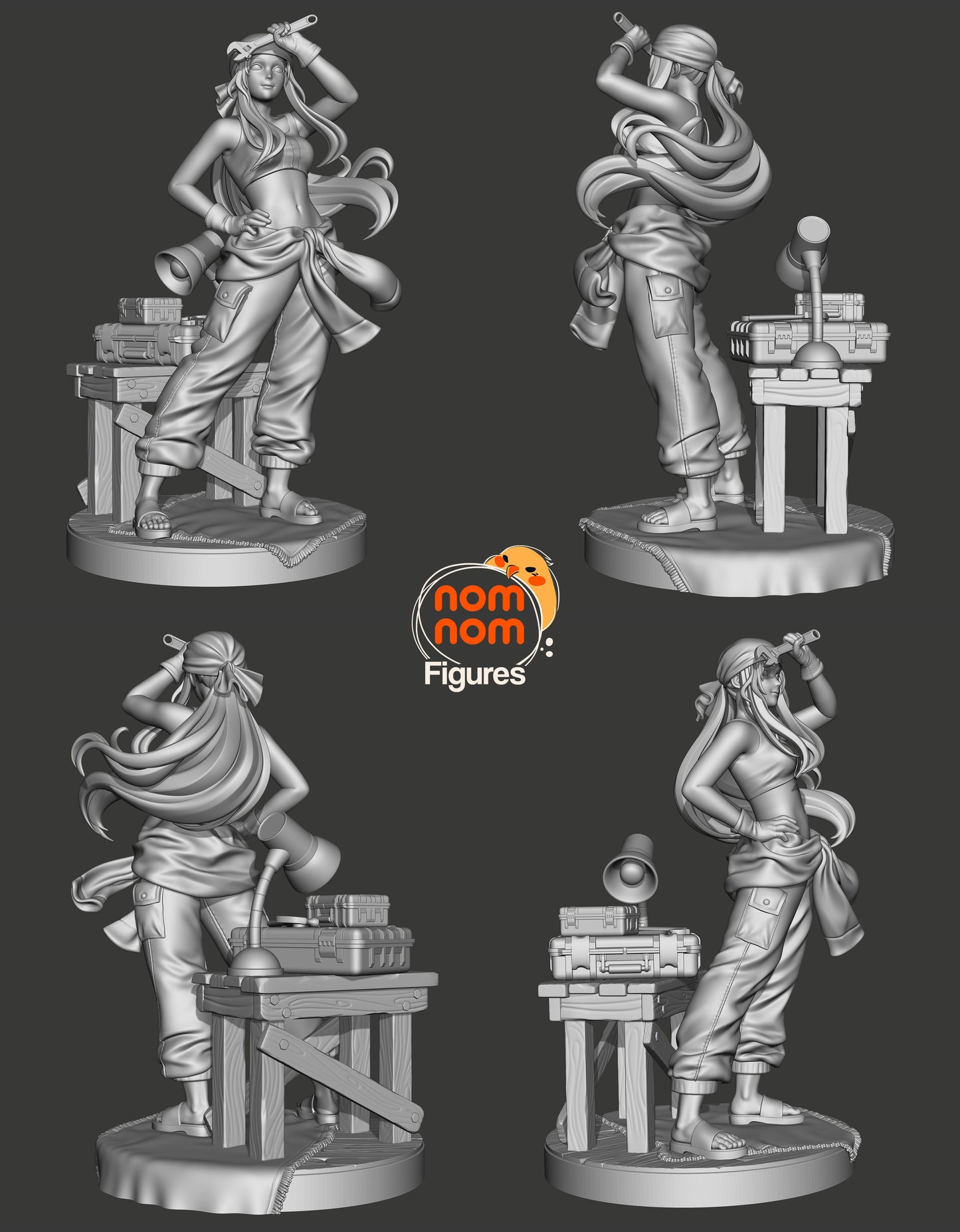 Winry Rockbell - Full Metal Alchemist 3D Print Model