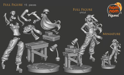 Winry Rockbell - Full Metal Alchemist 3D Print Model