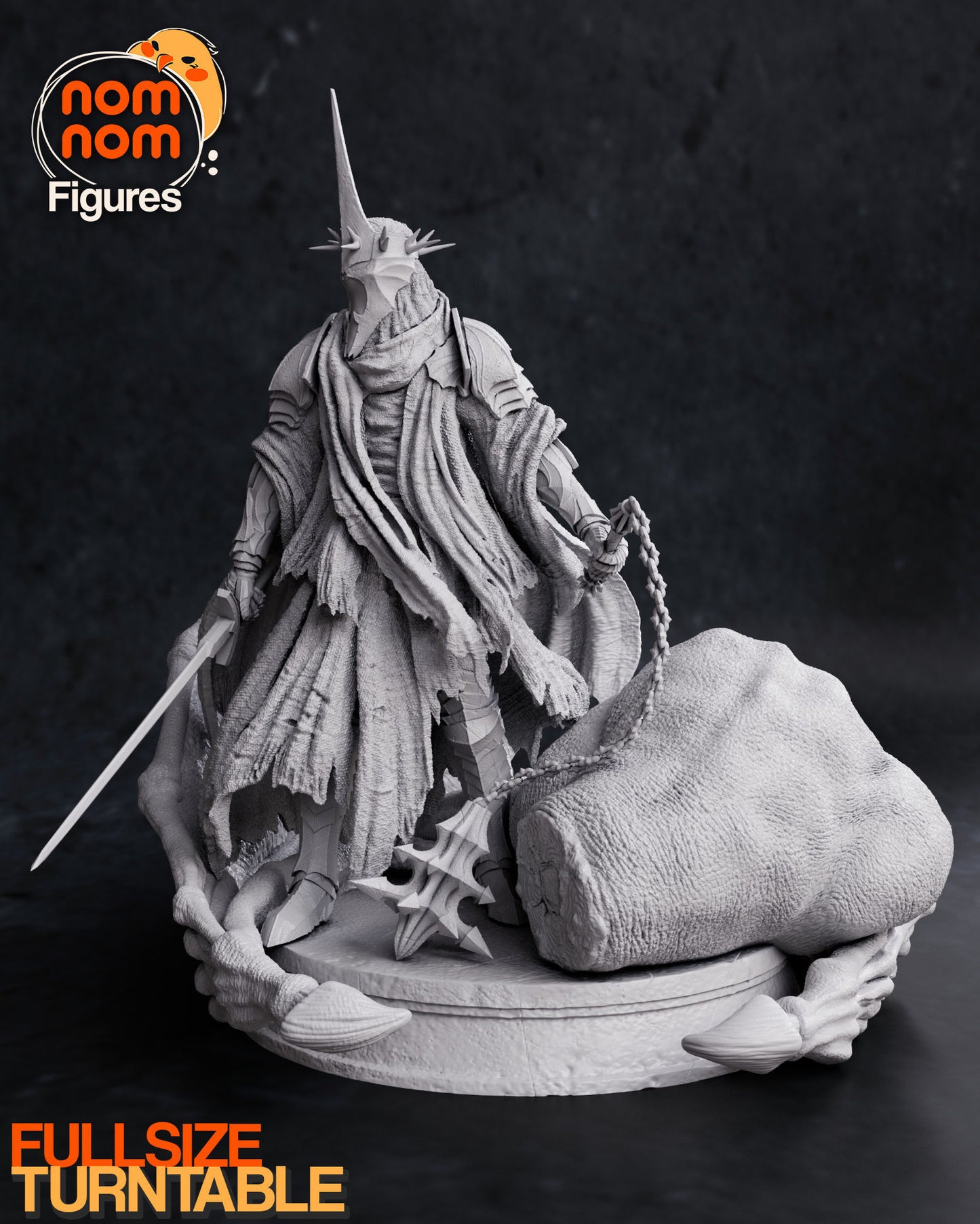 Witch King of Angmar - Lord of the Rings 3D Print Model