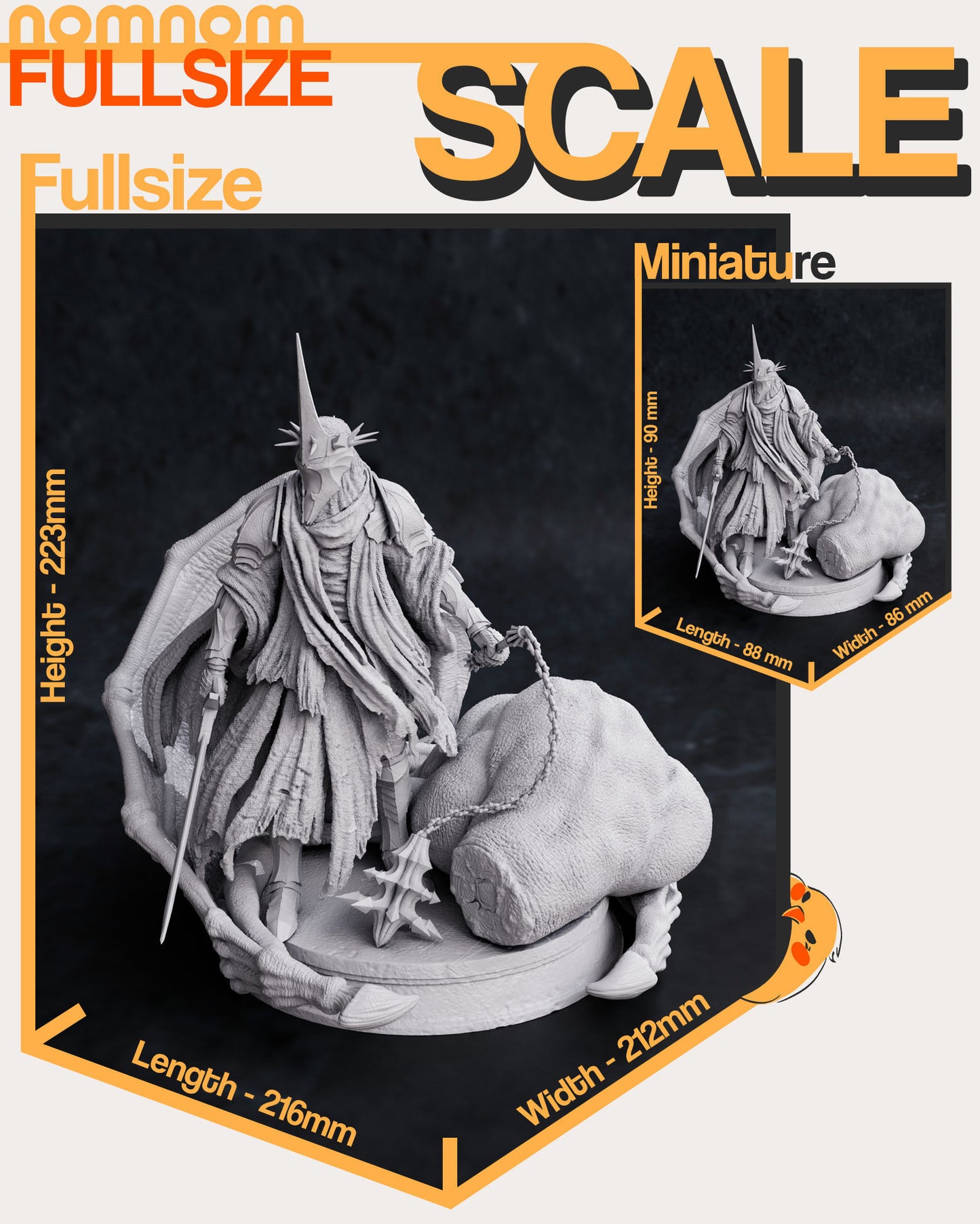 Witch King of Angmar - Lord of the Rings 3D Print Model