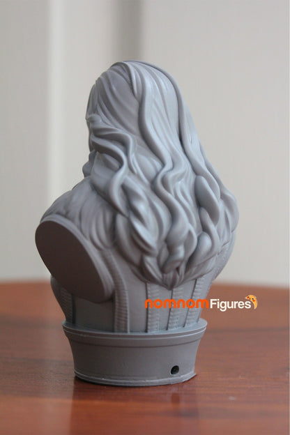 Witcher Yennefer Bust Version 3D Print Model