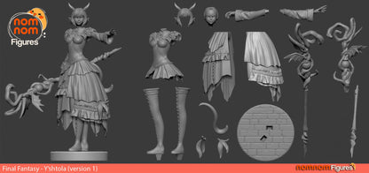 Yshtola Final Fantasy XIV - Version 1 3D Print Model