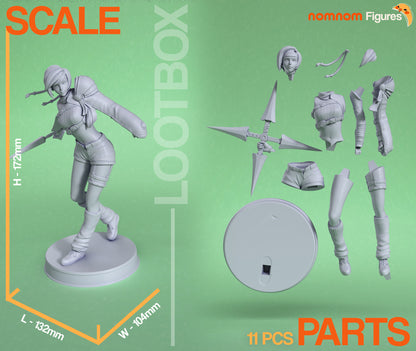 Yuffie - Final Fantasy 3D Print Model