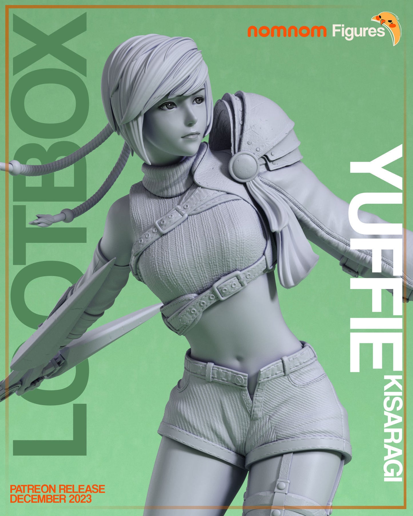 Yuffie - Final Fantasy 3D Print Model