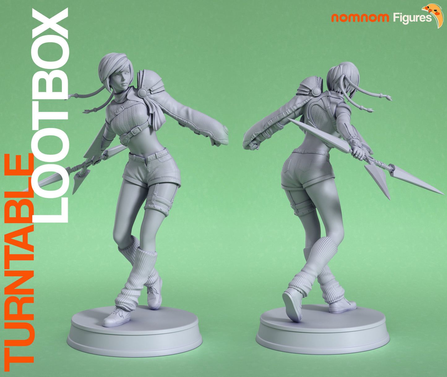 Yuffie - Final Fantasy 3D Print Model