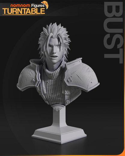 Zack Fair - Final Fantasy VII 3D Print Model