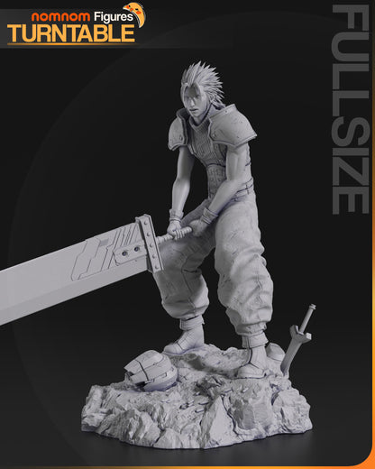 Zack Fair - Final Fantasy VII 3D Print Model